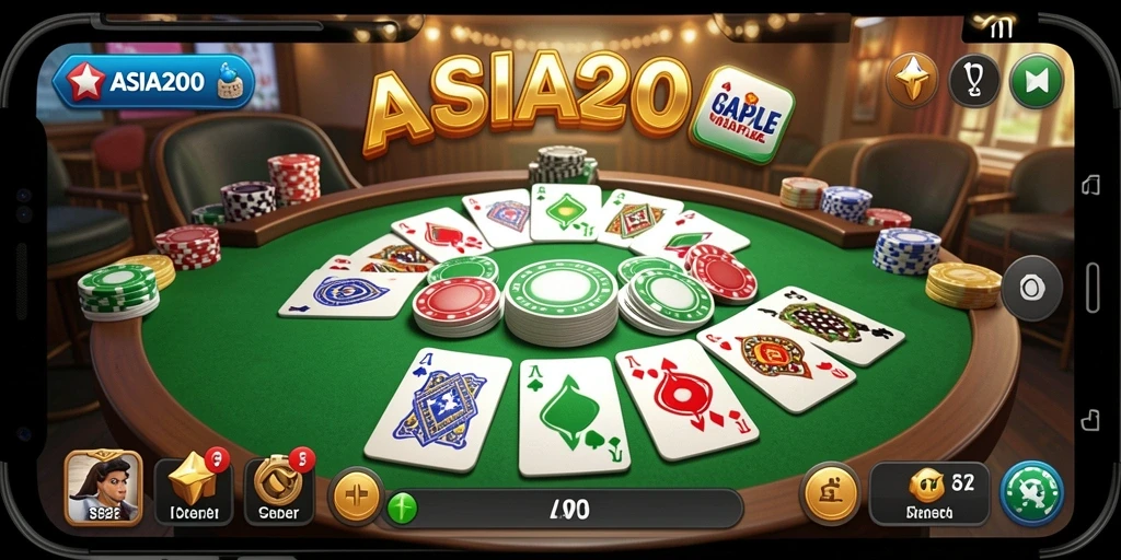 Tampilan gameplay ASIA200 yang seru dan penuh warna.