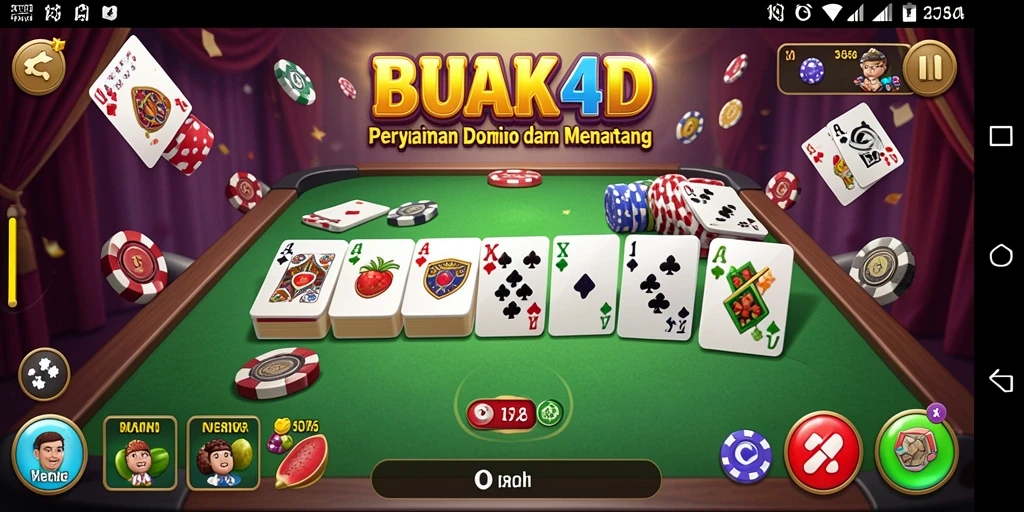 Tampilan gameplay BUAH4D yang mengasyikkan dan interaktif.