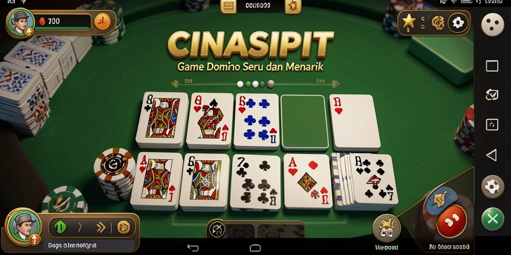 Screenshot gameplay CINASIPIT menunjukkan suasana bermain yang seru.