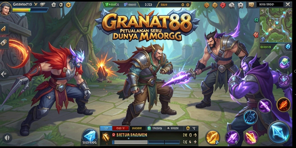 Gameplay seru dalam dunia MMORPG yang menakjubkan.