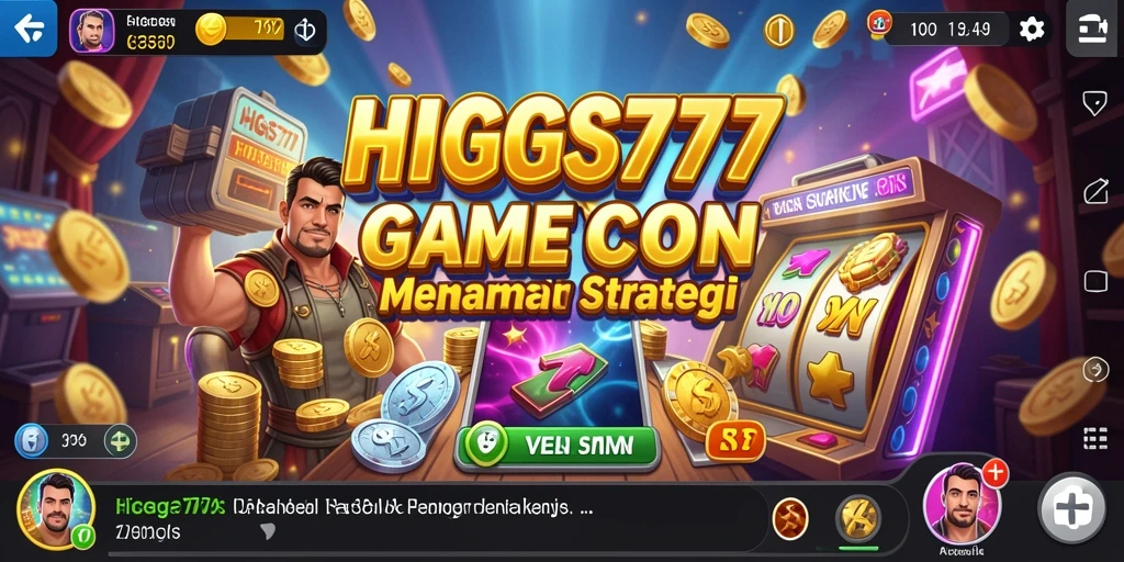 Tampilan gameplay HIGGS777 yang menampilkan pembangunan bisnis yang menarik.
