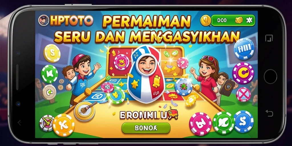 Tampilan gameplay menarik HPTOTO dengan suasana permainan Bingo.