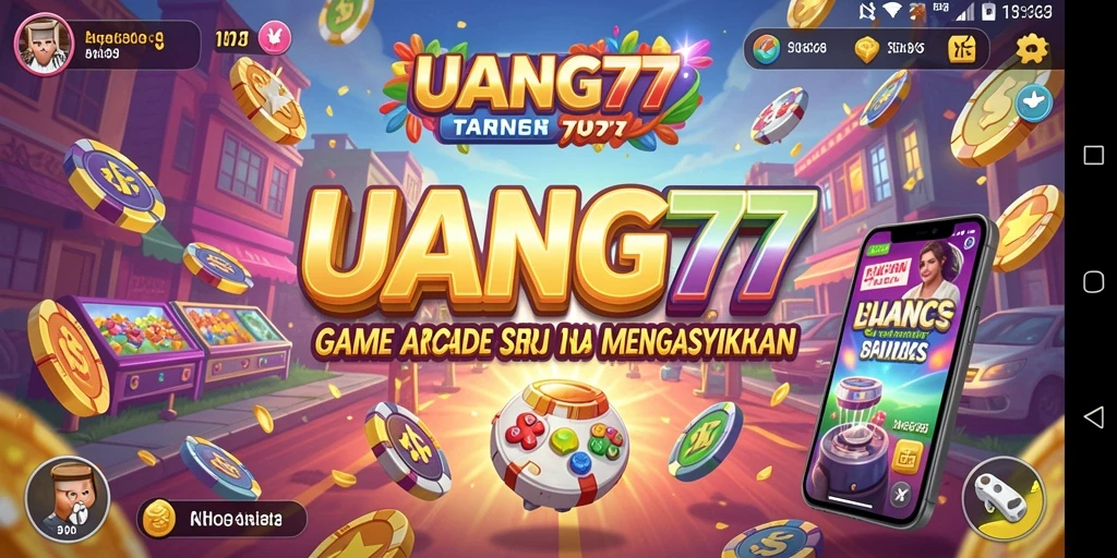 Tampilan gameplay UANG77 yang seru dan penuh aksi.